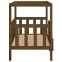 Cama perros madera maciza pino marrón miel 105,5x83,5x100 cm de vidaXL, Camas para perros - Ref: Foro24-822390, Precio: 108,0...