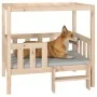 Cama para perros madera maciza de pino 95,5x73,5x90 cm de vidaXL, Camas para perros - Ref: Foro24-822382, Precio: 101,28 €, D...