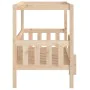 Massivholz Kiefer Hundebett 95,5x73,5x90 cm von vidaXL, Betten für Hunde - Ref: Foro24-822382, Preis: 102,54 €, Rabatt: %