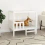 Cama para perros madera maciza de pino blanco 95,5x73,5x900 cm de vidaXL, Camas para perros - Ref: Foro24-822383, Precio: 117...