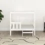 Cama para perros madera maciza de pino blanco 95,5x73,5x900 cm de vidaXL, Camas para perros - Ref: Foro24-822383, Precio: 117...
