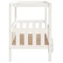 Cama para perros madera maciza de pino blanco 95,5x73,5x900 cm de vidaXL, Camas para perros - Ref: Foro24-822383, Precio: 117...