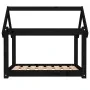 Hundebett aus massivem Schwarzkiefernholz 81x60x70 cm von vidaXL, Betten für Hunde - Ref: Foro24-822211, Preis: 53,57 €, Raba...