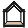 Hundebett aus massivem Schwarzkiefernholz 81x60x70 cm von vidaXL, Betten für Hunde - Ref: Foro24-822211, Preis: 53,57 €, Raba...