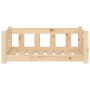 Cama para perros madera maciza de pino 75,5x55,5x28 cm by vidaXL, Beds for dogs - Ref: Foro24-833253, Price: 52,84 €, Discoun...