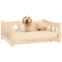 Cama para perros madera maciza de pino 75,5x55,5x28 cm by vidaXL, Beds for dogs - Ref: Foro24-833253, Price: 52,84 €, Discoun...