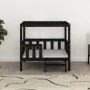 Cama para perros madera maciza de pino negro 95,5x73,5x90 cm by vidaXL, Beds for dogs - Ref: Foro24-822386, Price: 97,37 €, D...