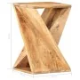 Mesa auxiliar de madera maciza de mango 35x35x55 cm de vidaXL, Mesas auxiliares - Ref: Foro24-286183, Precio: 119,75 €, Descu...