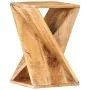 Mesa auxiliar de madera maciza de mango 35x35x55 cm de vidaXL, Mesas auxiliares - Ref: Foro24-286183, Precio: 119,75 €, Descu...