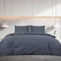 Anthrazitfarbenes Bettbezug-Set aus heller Mikrofaser, 140 x 200 cm von vidaXL, Bettbezüge - Ref: Foro24-135946, Preis: 19,60...