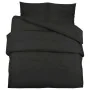 Bettbezug-Set aus heller Mikrofaser in Schwarz, 135 x 200 cm von vidaXL, Bettbezüge - Ref: Foro24-135974, Preis: 16,86 €, Rab...