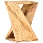 Mesa auxiliar de madera maciza de mango 35x35x55 cm de vidaXL, Mesas auxiliares - Ref: Foro24-286183, Precio: 119,75 €, Descu...