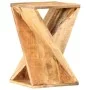 Mesa auxiliar de madera maciza de mango 35x35x55 cm de vidaXL, Mesas auxiliares - Ref: Foro24-286183, Precio: 119,75 €, Descu...