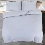 Gray light microfiber duvet cover set 155x220 cm by vidaXL, Duvet covers - Ref: Foro24-135959, Price: 21,04 €, Discount: %