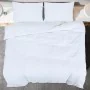 Lightweight white microfiber duvet cover set 140x200 cm by vidaXL, Duvet covers - Ref: Foro24-136017, Price: 18,74 €, Discoun...