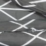 Gray cotton duvet cover set 140x200 cm by vidaXL, Duvet covers - Ref: Foro24-136049, Price: 23,79 €, Discount: %