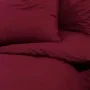 Burgundy light microfiber duvet cover set 140x200 cm by vidaXL, Duvet covers - Ref: Foro24-136033, Price: 18,74 €, Discount: %