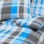 Blue and gray cotton duvet cover set 220x240 cm by vidaXL, Duvet covers - Ref: Foro24-136067, Price: 29,46 €, Discount: %