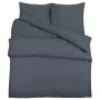 Anthracite grey cotton duvet cover set 220x240 cm by vidaXL, Duvet covers - Ref: Foro24-136083, Price: 32,36 €, Discount: %