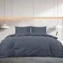 Anthracite grey cotton duvet cover set 220x240 cm by vidaXL, Duvet covers - Ref: Foro24-136083, Price: 32,36 €, Discount: %