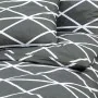 Graues Bettbezug-Set aus Baumwolle, 135 x 200 cm von vidaXL, Bettbezüge - Ref: Foro24-136053, Preis: 22,83 €, Rabatt: %