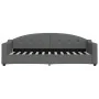 Sofá cama tela gris oscuro 80x200 cm de vidaXL, Camas y somieres - Ref: Foro24-354179, Precio: 183,32 €, Descuento: %