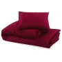 Bettbezug-Set aus heller Mikrofaser in Burgunderrot, 155 x 220 cm von vidaXL, Bettbezüge - Ref: Foro24-136039, Preis: 18,90 €...