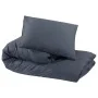 Anthrazitgraues Bettbezug-Set aus Baumwolle, 140 x 200 cm von vidaXL, Bettbezüge - Ref: Foro24-136090, Preis: 26,73 €, Rabatt: %
