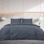 Anthrazitgraues Bettbezug-Set aus Baumwolle, 135 x 200 cm von vidaXL, Bettbezüge - Ref: Foro24-136086, Preis: 31,27 €, Rabatt: %