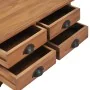 Mesa de centro de madera de teca maciza 68x68x30 cm de vidaXL, Mesas de centro - Ref: Foro24-286274, Precio: 212,03 €, Descue...