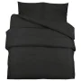 Black cotton duvet cover set 200x200 cm by vidaXL, Duvet covers - Ref: Foro24-136114, Price: 37,99 €, Discount: %