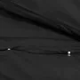 Black cotton duvet cover set 200x200 cm by vidaXL, Duvet covers - Ref: Foro24-136114, Price: 37,99 €, Discount: %