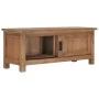 TV-Schrank aus massivem Teakholz, 90 x 30 x 35 cm von vidaXL, TV-Möbel - Ref: Foro24-286275, Preis: 170,80 €, Rabatt: %