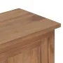 TV-Schrank aus massivem Teakholz, 90 x 30 x 35 cm von vidaXL, TV-Möbel - Ref: Foro24-286275, Preis: 170,80 €, Rabatt: %