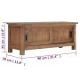 TV-Schrank aus massivem Teakholz, 90 x 30 x 35 cm von vidaXL, TV-Möbel - Ref: Foro24-286275, Preis: 170,80 €, Rabatt: %