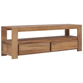 TV-Schrank aus massivem Teakholz, 120 x 30 x 40 cm von vidaXL, TV-Möbel - Ref: Foro24-286277, Preis: 229,89 €, Rabatt: %