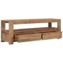 Solid teak TV cabinet 120x30x40 cm by vidaXL, TV Furniture - Ref: Foro24-286277, Price: 229,89 €, Discount: %