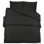 Schwarzes Bettbezug-Set aus Baumwolle, 140 x 200 cm von vidaXL, Bettbezüge - Ref: Foro24-136122, Preis: 30,23 €, Rabatt: %