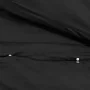 Schwarzes Bettbezug-Set aus Baumwolle, 140 x 200 cm von vidaXL, Bettbezüge - Ref: Foro24-136122, Preis: 30,23 €, Rabatt: %
