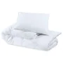 Bettwäsche-Set aus weißer Baumwolle, 155 x 220 cm von vidaXL, Bettbezüge - Ref: Foro24-136167, Preis: 31,99 €, Rabatt: %
