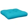 Cushion for pallet sofa turquoise fabric 60x60x12 cm by vidaXL, Cushions for chairs and sofas - Ref: Foro24-360468, Price: 27...