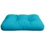 Cushion for pallet sofa turquoise fabric 60x60x12 cm by vidaXL, Cushions for chairs and sofas - Ref: Foro24-360468, Price: 27...