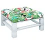 Multicolored fabric cushion for pallets 70x70x12 cm by vidaXL, Cushions for chairs and sofas - Ref: Foro24-360486, Price: 31,...