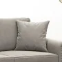 Cojines decorativos 2 uds terciopelo gris claro 40x40 cm de vidaXL, Cojines - Ref: Foro24-349485, Precio: 15,19 €, Descuento: %