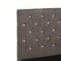 Grauer Samtbettrahmen 100x200 cm von vidaXL, Betten und Lattenroste - Ref: Foro24-286830, Preis: 223,58 €, Rabatt: %