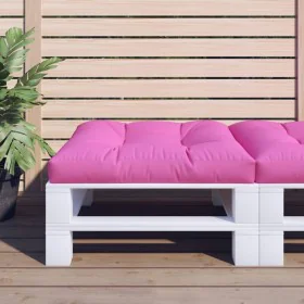 Cushion for pallets pink fabric 70x70x12 cm by vidaXL, Cushions for chairs and sofas - Ref: Foro24-360489, Price: 28,18 €, Di...