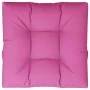 Cushion for pallets pink fabric 70x70x12 cm by vidaXL, Cushions for chairs and sofas - Ref: Foro24-360489, Price: 28,18 €, Di...