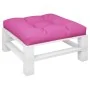 Cushion for pallets pink fabric 70x70x12 cm by vidaXL, Cushions for chairs and sofas - Ref: Foro24-360489, Price: 28,18 €, Di...
