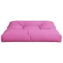 Cushion for pallets pink fabric 70x70x12 cm by vidaXL, Cushions for chairs and sofas - Ref: Foro24-360489, Price: 28,18 €, Di...