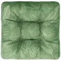 Cushion for pallets fabric leaf print 60x60x12 cm by vidaXL, Cushions for chairs and sofas - Ref: Foro24-360466, Price: 26,21...
